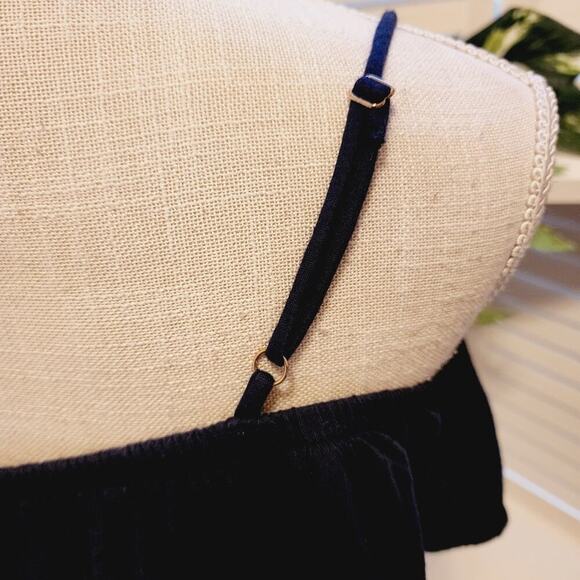 LILLY PULITZER NAVY RAFFLE LIGHT WEIGHT BLOUSE SIZE SMALL - Picture 6 of 7